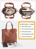 Zency Genuine Leather Vintage Women Shoulder Bag