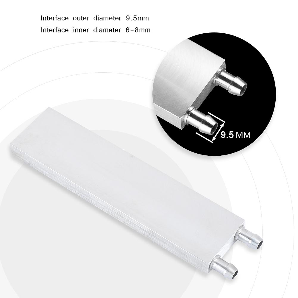 Aluminum Alloy Heat Sink Cooling Liquid Cooler Vacuum Aluminum Brazing Water cooled Block