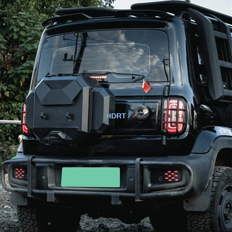 Car Style Rear Fog Light Frame Tail Lamp Cover For Chevrolet Spark EUV 2024 + Protector Decoration Accessories Exterior Sticker