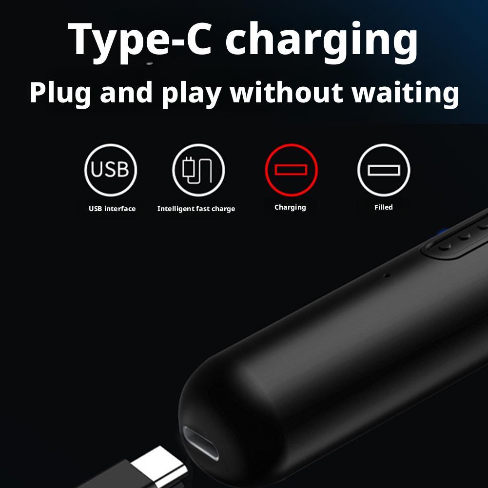 Electric Nose Hair Cleaning Trimmer Portable Nose Ears Hair Eyebrow Trimmer For Travel Men Rechargeable Painless Clipper Gift
