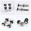 General Use Toilet tanks Repair set with Extended Steel Nuts & Rubber Washers Toilet tanks Mounting for Secure Sealing