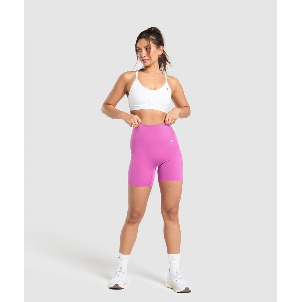 Gymshark Kapsičkové šortky Shelly Pink B4a8w Kb08
