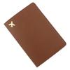 Simple Passport Holder Cover Wallet Blocking PU Card for Case Travel Document Organizer Storage with Vaccine Card Slot A