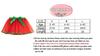 HUIROM Tutu Christmas Cosplay Santa Fluffy Tulle Skirt for Cute Tutu Skirt for Parties Size L Kids' Skirt, Costume, Costume, Girls, (Type B,