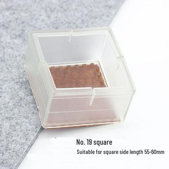 Transparent Non-Slip Chair and Table Leg Protective Covers