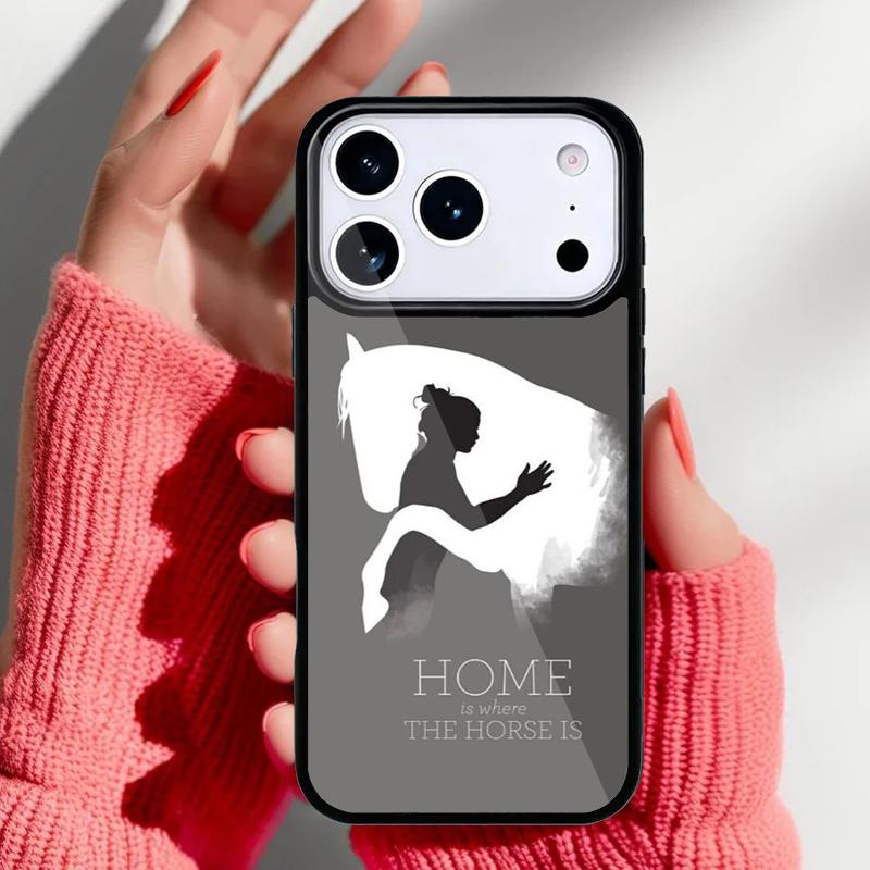 

Дом Там, Где Лошадь Чехол для Телефона для iPhone 17 16 15 14 13 Pro Max Задняя Крышка для 12 11 Pro Coque iPhone 12