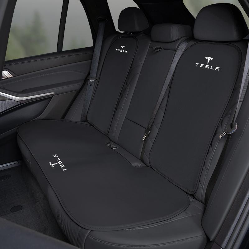 Car Seat Cushion Cover Ice Silk Breathable Protection Mat For Tesla Model 3 Model S Model X Model Y Cybertruck Roadster SpaceX