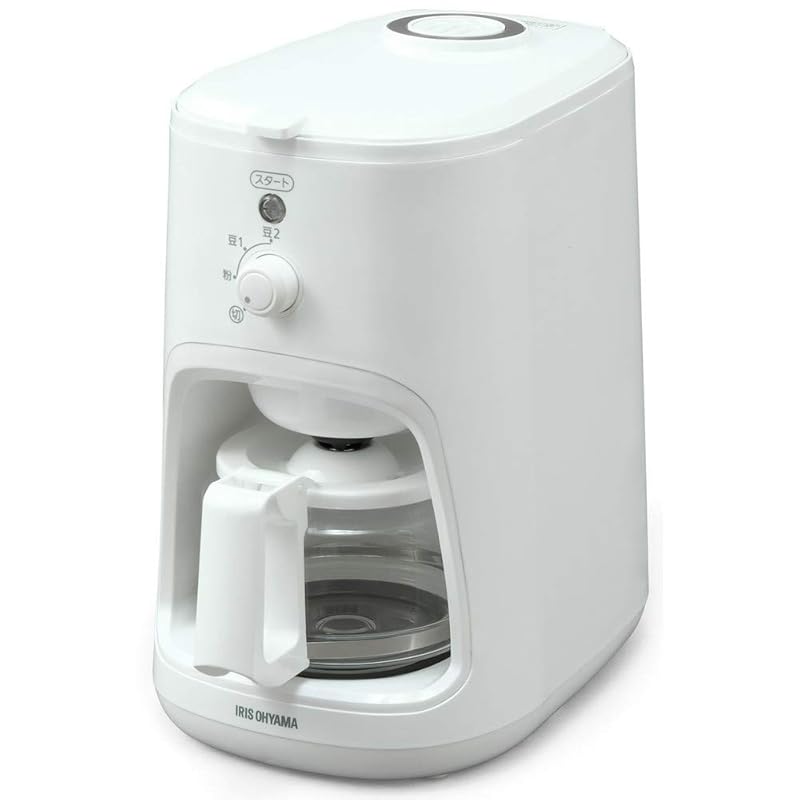 

iris ohyama coffee maker Fully automatic mesh filter white WLIAC-A600-W