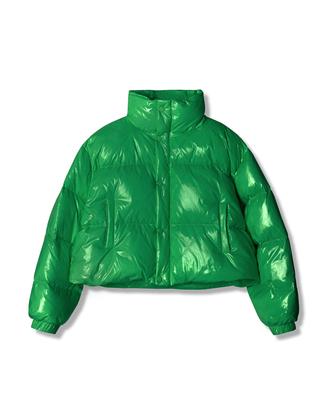 Avandress Siberia Duck Shiny Crop Padding Green