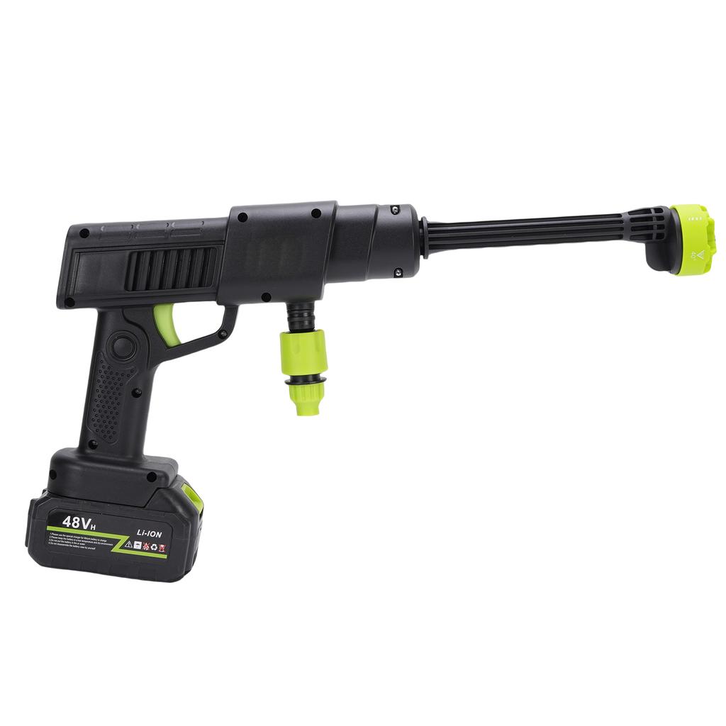 Taşınabilir Araba Yıkama Makinesi Kablosuz Yüksek Basınç 14 silindirli Pistonlu Motor 8 10m Menzil 40bar Tepe Basıncı Power Washer for