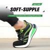 Lightweight Men Safety Shoes Steel Toe Cap Work Sneakers Men Protective Shoes Anti-smash Anti-puncture Indestructible Shoes