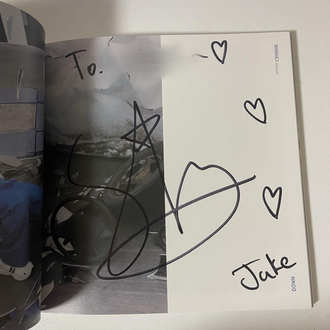 

[БУВШИЙ У ВЖИВАННІ] Альбом з автографом Enhypen Джейка