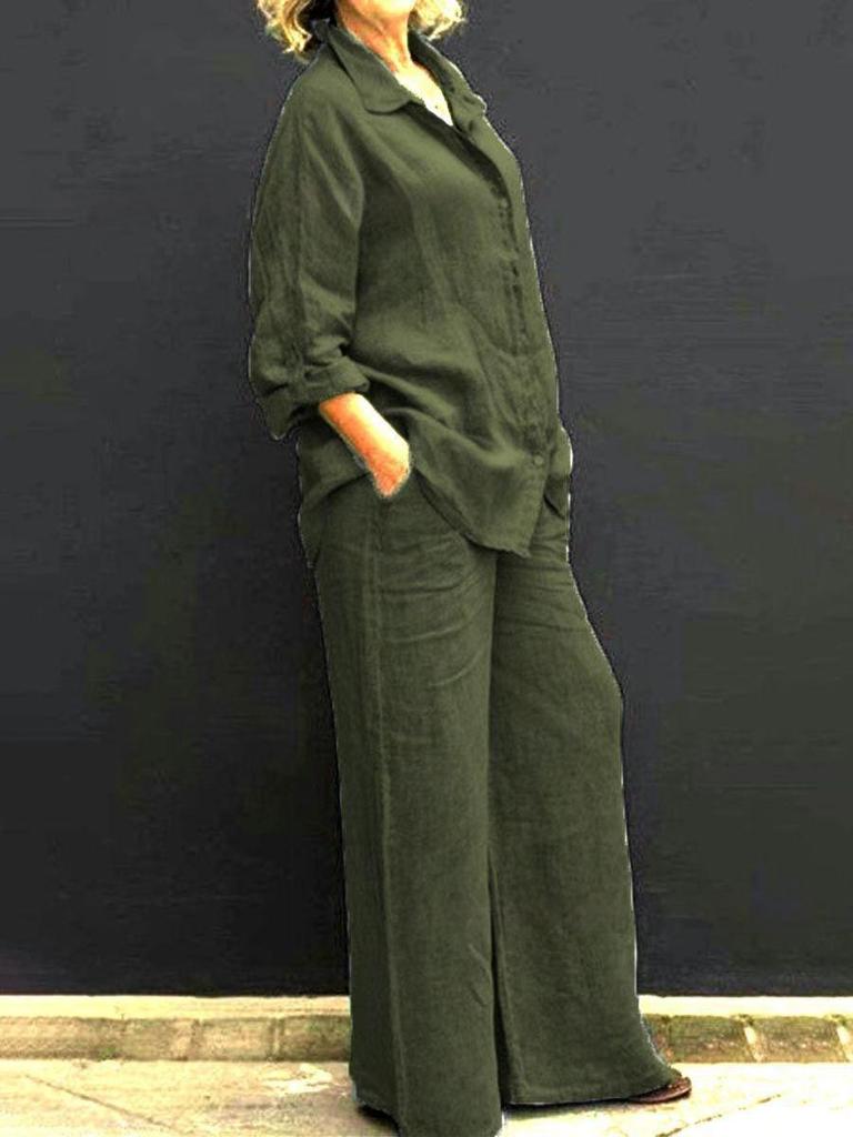 Women's Shirt Set - City Chic for Women, Commute & Everyday Wear