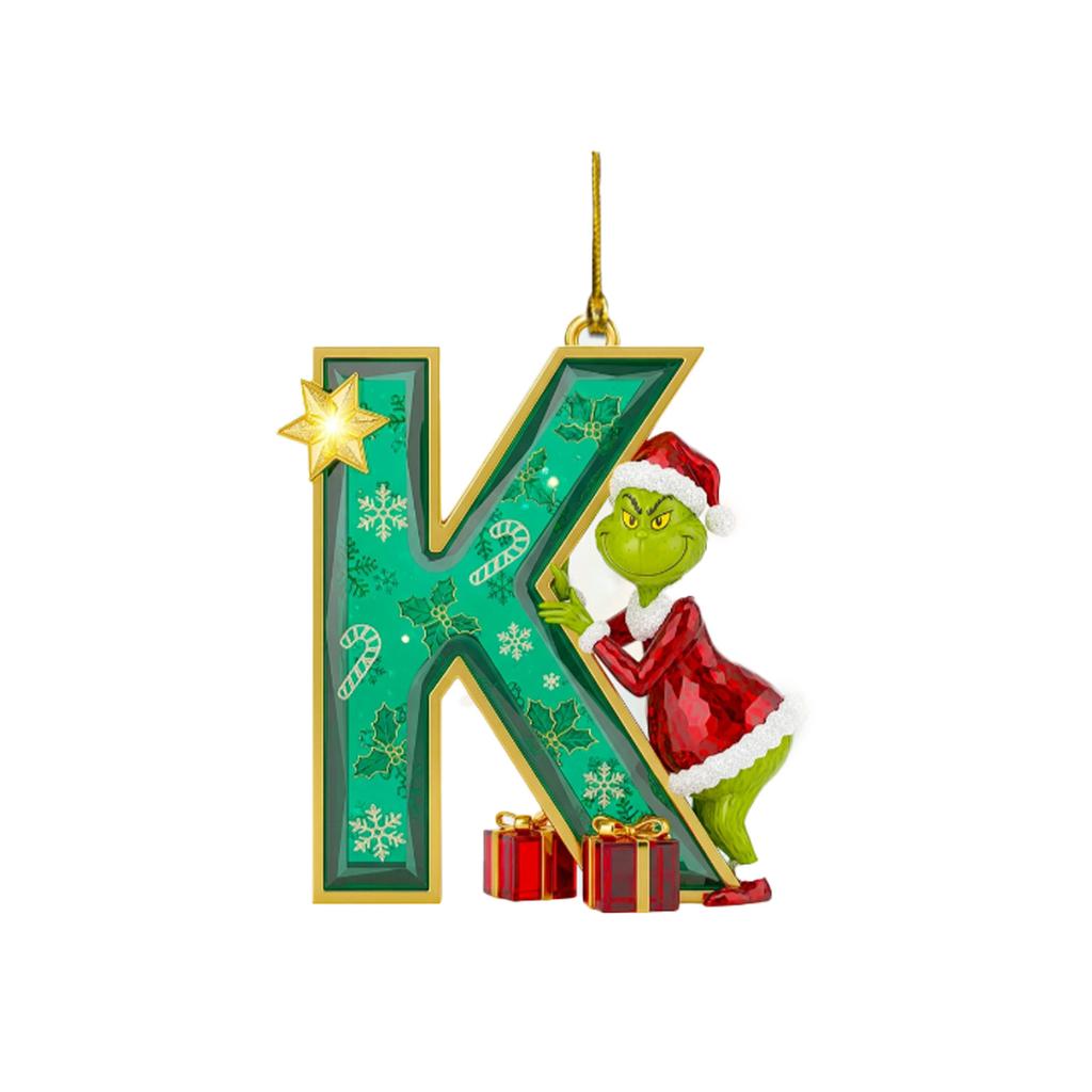 2D Christmas Decoration Pendant Christmas Tree Tag Theme Party Crafts Ornament