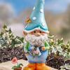 Resin Craft Dwarf Miniatures Cartoon Elf Dwarf Ornaments Cute Garden Gnome Figurine  Garden