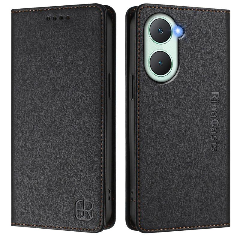 Luxus Anti-Diebstahl Brieftasche Flip Cover Handyhülle Für VIVO Y19s Y17s Y36 Y76 Y28 Y03 Y18 Y38 Y27 Y78 Plus Y27s Y28s 5G Lederhüllen