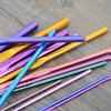 Factory Sale 12Pcs/Set 2mm-8mm Colorful Aluminum Crochet Hook Knitting Needles for Weave Craft Hand Knitting