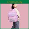 Cartoon Spacious Schoolbag For Children In Grades 1 To 6 With Breathable Fabric And Comfortable Fit