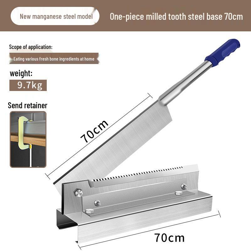 Guillotine Bone Cutter: Household & Commercial Use for Chopping Bones, Small Pig Trotters, Chicken Ribs