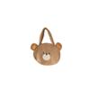 Adorable Large Capacity Plush Bear Shoulder Bag For Women Cartoon Tote Bag