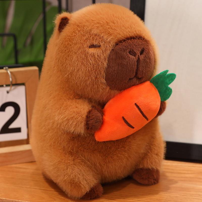 Cross-Border Capybara Plush Toy, Pillow, Keychain & Cute Pendant Gift Set