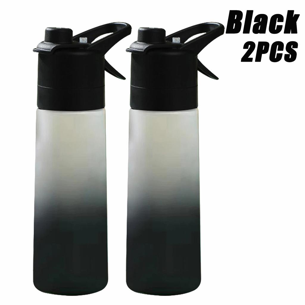 1-8PCS Spacious Outdoor Use Portable Handy Cup Straw Mist Water Bottle Running Exercise Outdoor Use Athletic Drinking Water Bottle