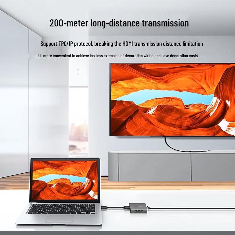 Ugreen 200m HDMI Extender over Single RJ45 Cable