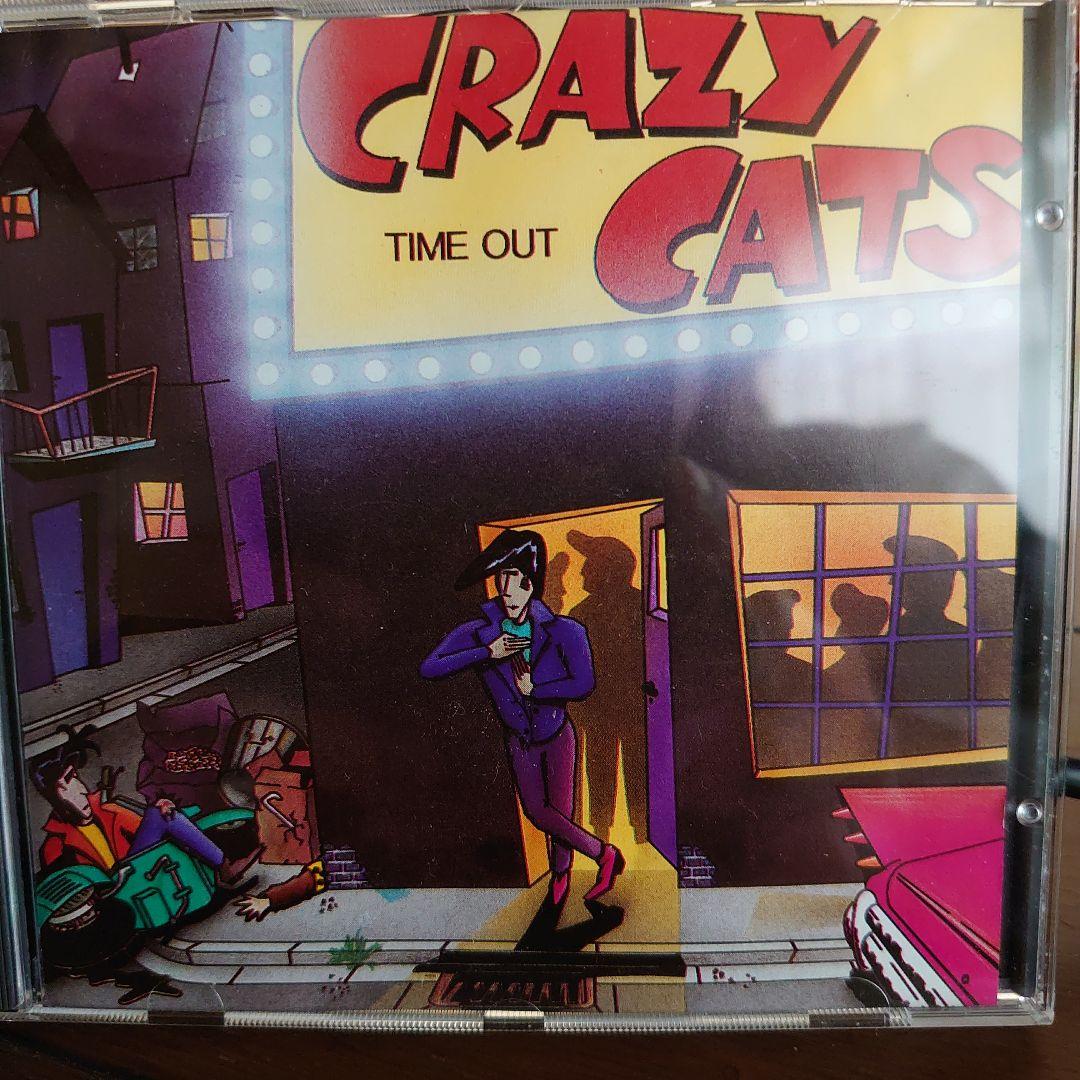 

[USED] CRAZY CATS TIME OUT CD Rockabilly