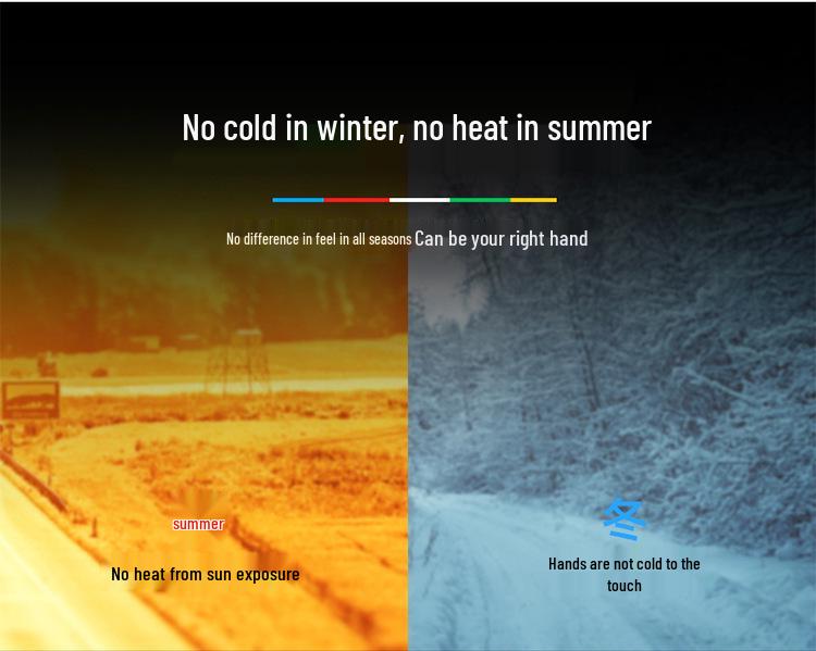 Changan CS75 Plus Genuine Leather Steering Wheel Cover - Anti-Slip, All-Season, Universal Fit for Second Generation.