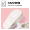 Warm edge unicorn cotton slippers winter new cute cartoon floor thick bottom stepping on shit bag head fluffy slippers
