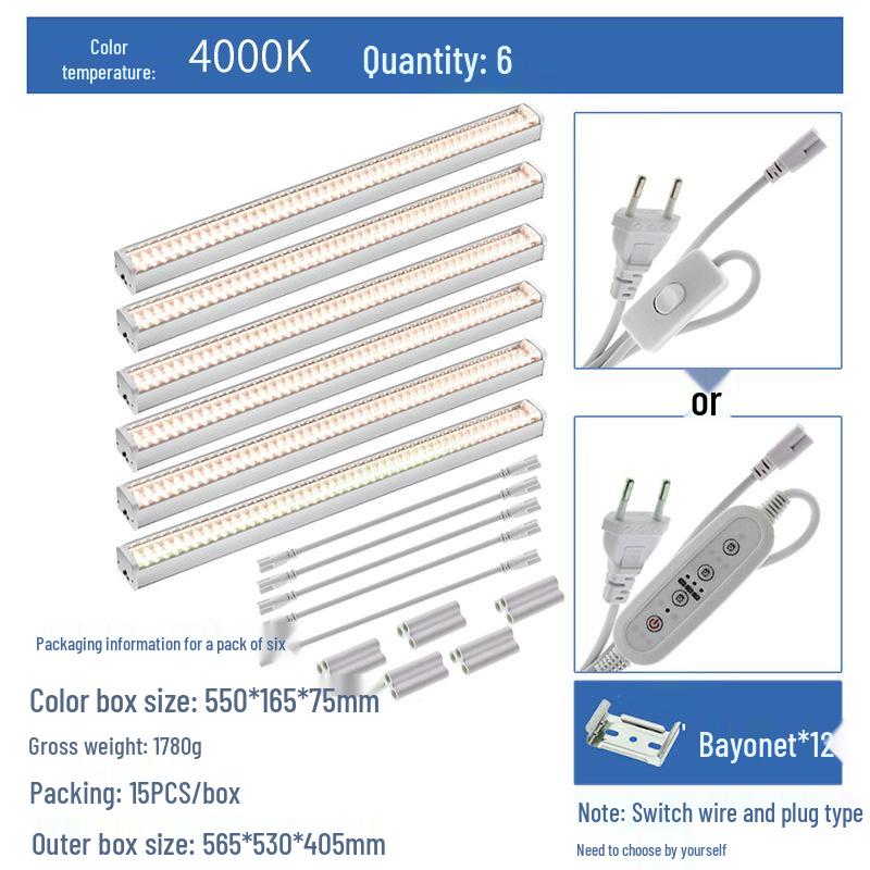 Full Spectrum LED Grow Light for Seedlings, Flowers, Vegetables, and Succulents