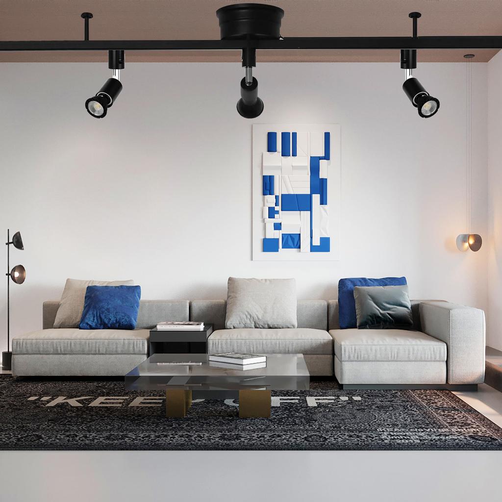 LED Spotlight, E26 Base, 5.5W, 600LM, 50W Halogen Equivalent, 30° Concentrated Beam, Ra95+ High Color Rendering, Energy Saving, Non-Dimmable,