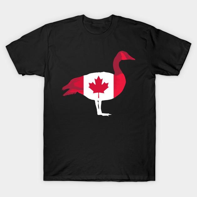 

Men Black Print T-shirt Canada Goose No-Cut Transfer Paper Print Cotton Tshirt L чорний