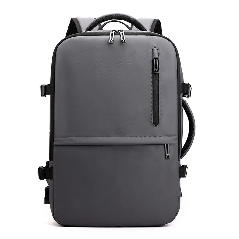 

New going out fashion trend high sense large capacity backpack men s business backpack серый