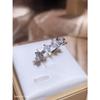 New Light Luxury Zircon Niche Design Square Diamond Cool Style Exquisite Ring Ring
