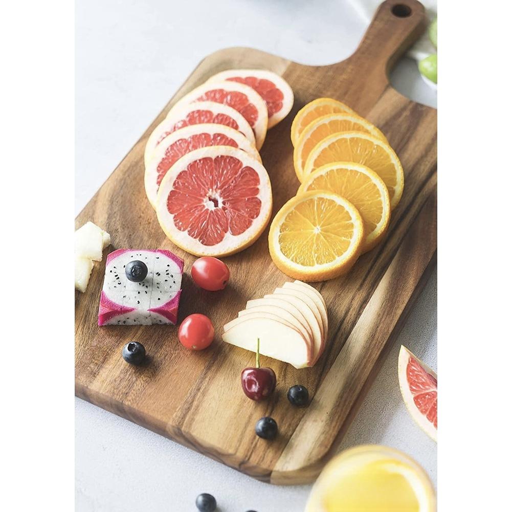 Natural Wood Grain Acacia Cutting Board Double-sided Board