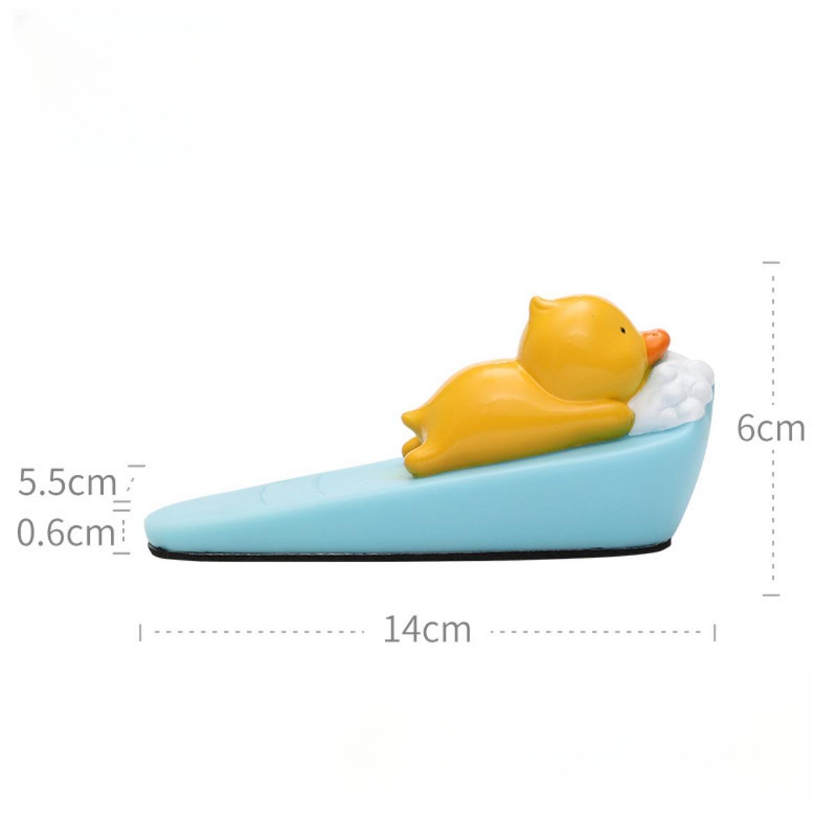 

Дверные стопоры Маленький дверной стопор, милый дверной стопор в виде медведя, утки, ежа, животного с прочной силиконовой накладкой, дверной клин для дома, пластик Duck