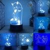 Lamp 3d Led Night Light Acrylic Touch Cartoon Character Table Desk Gifts