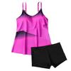 Women High Waist Tankini Summer New Design Printing Swimwear Swimsuit Bikini Bathing Suit Two Piece Set Beach Weart XS-8XL