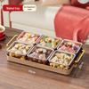 Pabei Six-Grid Dried Fruit Plate with Lid