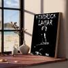 Kendrick Lamar Good Kid Maad City Hip Hop Music Album Cover Anime Posters Sticky Whitepaper Sticker DIY Room Bar Cafe Room Decor