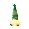 Lighted Christmas Gnome Decoration Mini Christmas Plush Gnome Figure Light Up Swedish Tomte Doll for Winter Tabletop Decor