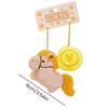 9cm Exquisite Lucky Pony Plush Toys Mini Size Keychain Bags Pony Plush Pendant  Festival Gift