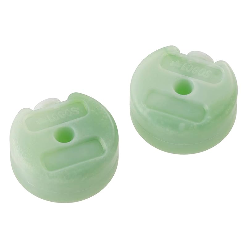 LOGOS Double Speed Freezing - Sub-Zero Pack Compact (2pcs) 81660639 Long-lasting, Disaster Preparedness, Made in Japan