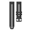 Correa de Silicona Bicolor de 22 mm para Reloj Garmin Forerunner 265 255 Music 570 47mm/Venu 4 3 45mm Pulsera de Smartwatch Correas de Reloj