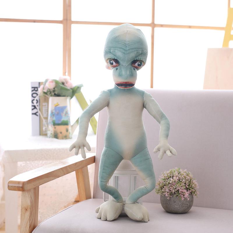 Alien doll simulation alien plush toy big throw pillow trick doll funny give men and women birthday gifts