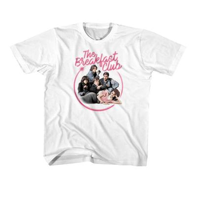 Breakfast Club Movie Poster Kids T Shirt Neon Logo Airbrush Group Photo Boy Girl