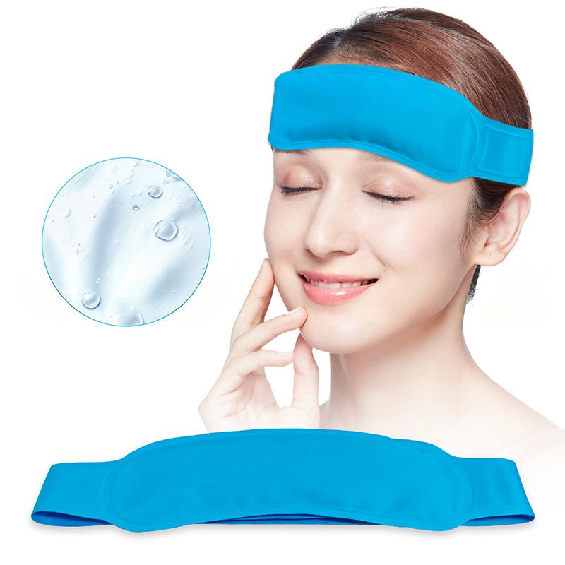 Gel Hot Cold Therapy Headache Migraine Relief Cap Ice Cap For Relieve Pain Head Wrap Ice Pack Therapy Cold Pack Ice Headband
