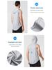 Men's Summer Quick-Dry Hooded Sports Vest - Casual, Breathable, European & American Style for Outdoor Running & Fitness