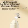 Low Noise Rechargeable Pet Nail Grinder Quiet Operation Detachable Pet Grooming Tool ABS Portable Pet Clippers Travel Use